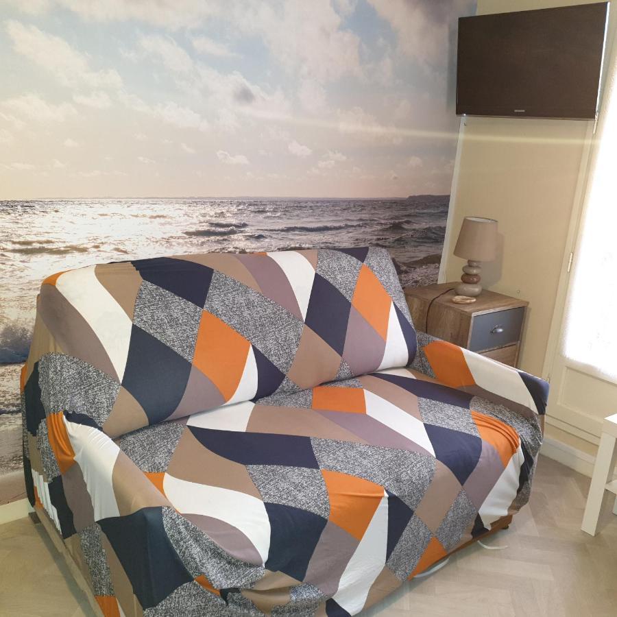 Appartement Studio Proche Mer 4 Pers Residence Calme Avec Parc Blonville-sur-Mer Bagian luar foto