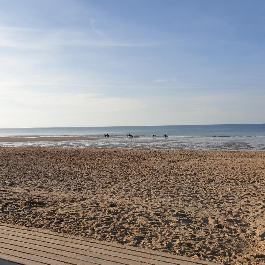 Appartement Studio Proche Mer 4 Pers Residence Calme Avec Parc Blonville-sur-Mer Bagian luar foto